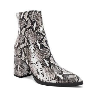 Tony Bianco Brazen Snakeprint Bootie